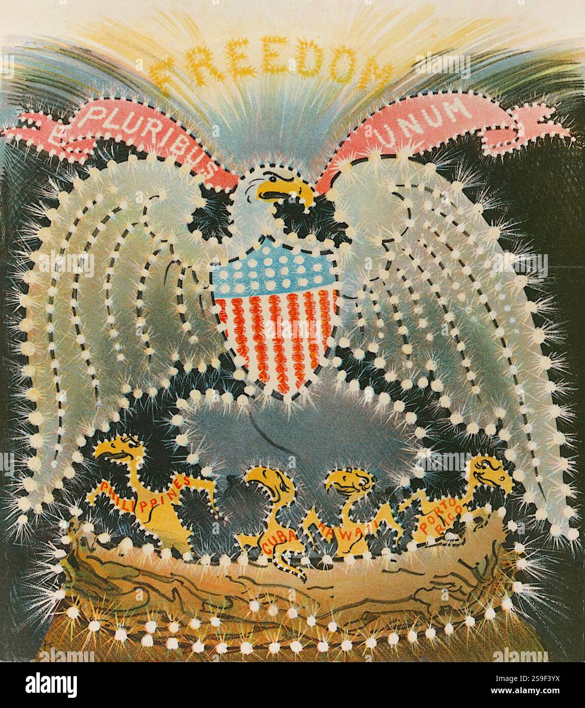 Udo Kepler - July 4th, 1901 - Freedom Stock Photo