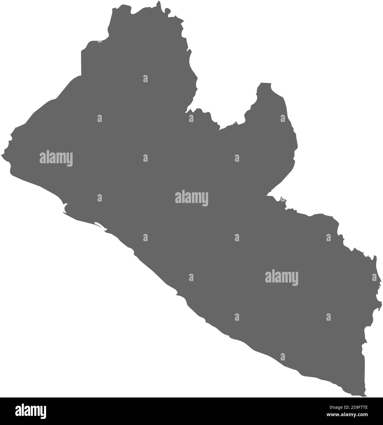 Liberia maps hi-res stock photography and images - Alamy