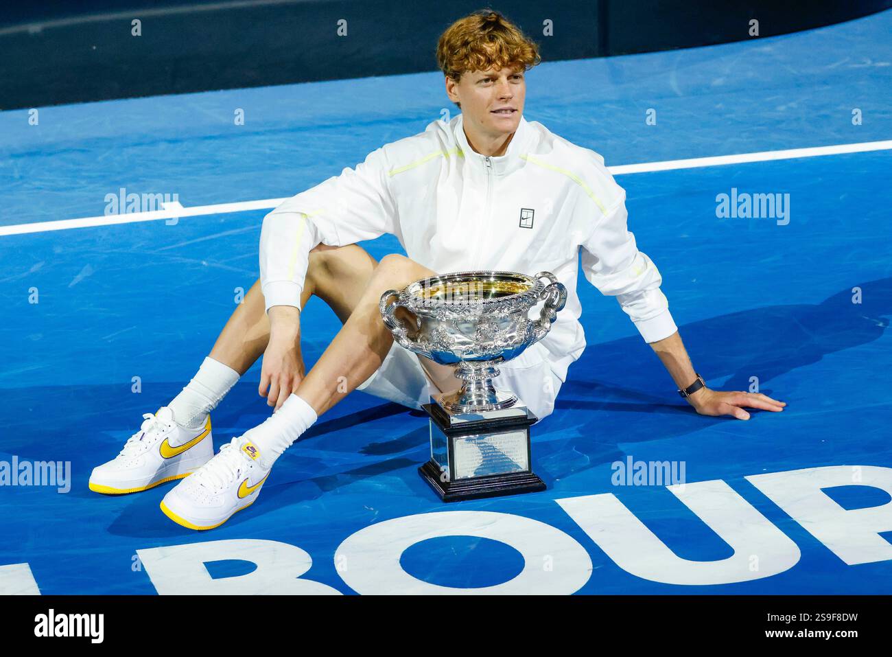 26 January 2025, Australia, Melbourne Tennis Grand Slam Australian