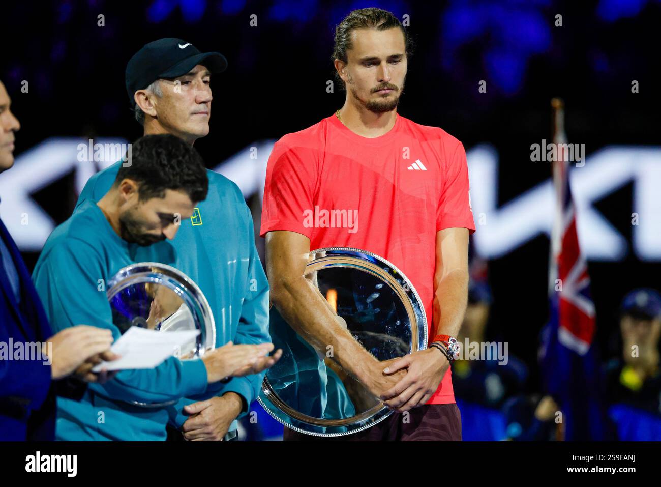 26 January 2025, Australia, Melbourne Tennis Grand Slam Australian