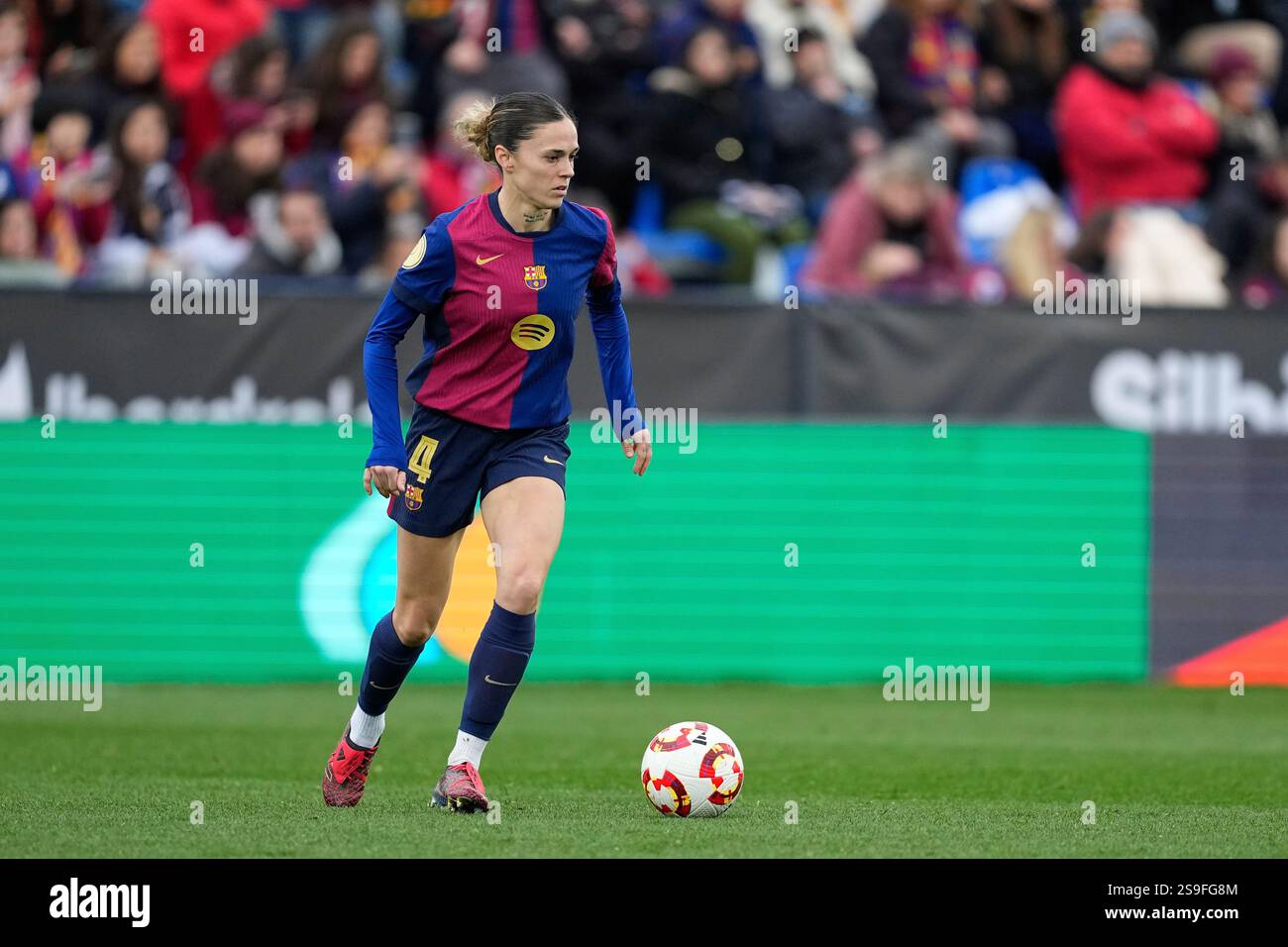 Mapi Leon Fc26 Mapi Leon of FC Barcelona in action during the Spanish Women SuperCup ...
