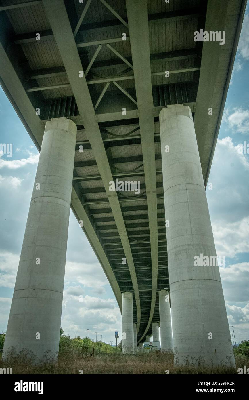 Isle Of Sheppey Bridge - Stock Image
