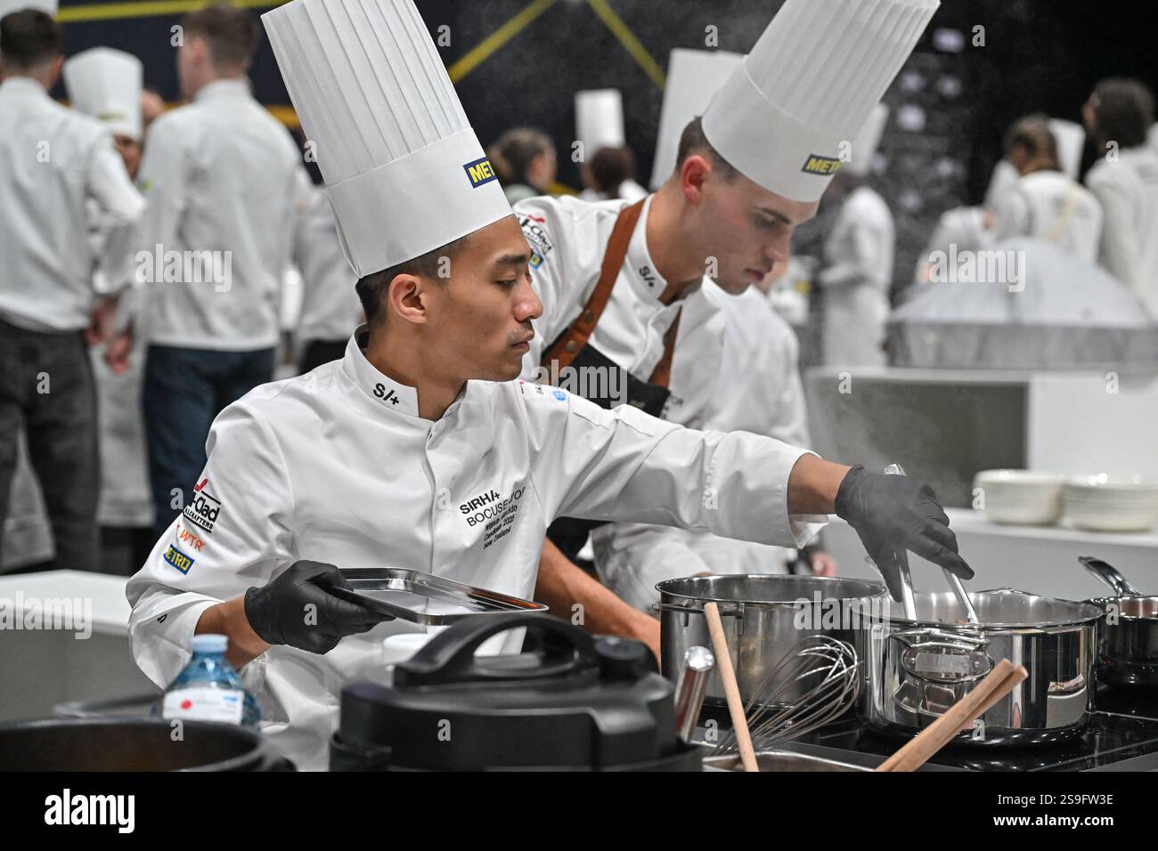 Team New Zealand attending the Bocuse D Or Finale ahead of SIRHA in