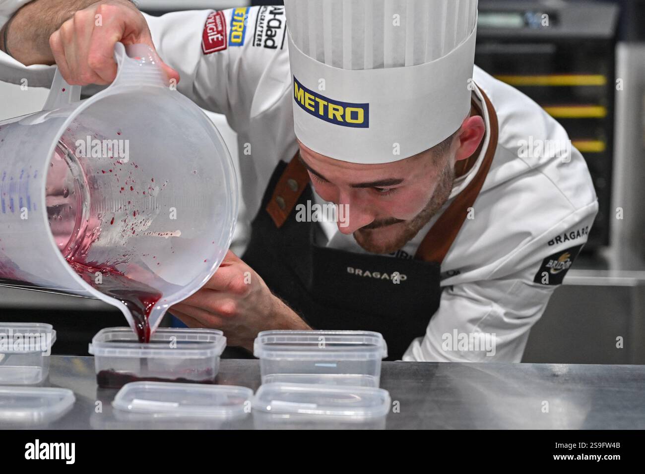 Team Sweden attending the Bocuse D Or Finale ahead of SIRHA in Lyon