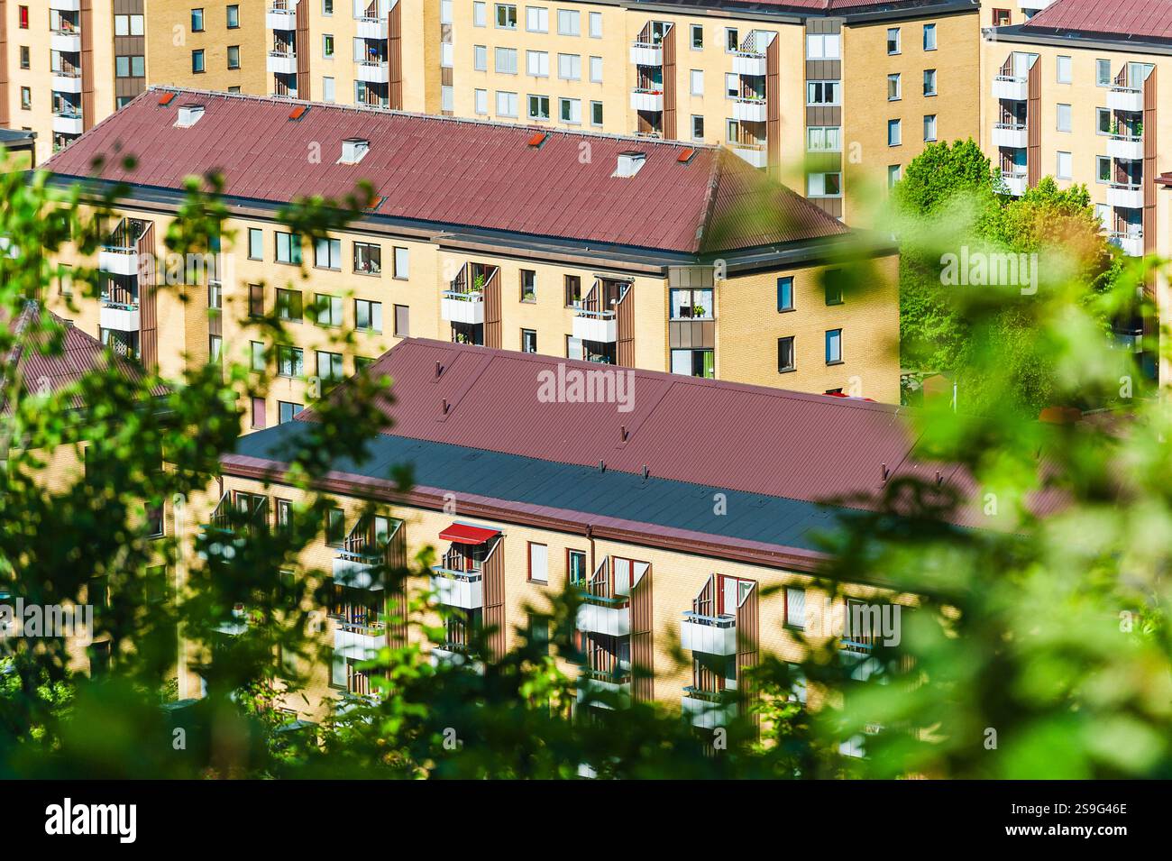 Picture of Modern residential apartments in Gothenburg showcase a blend of ...