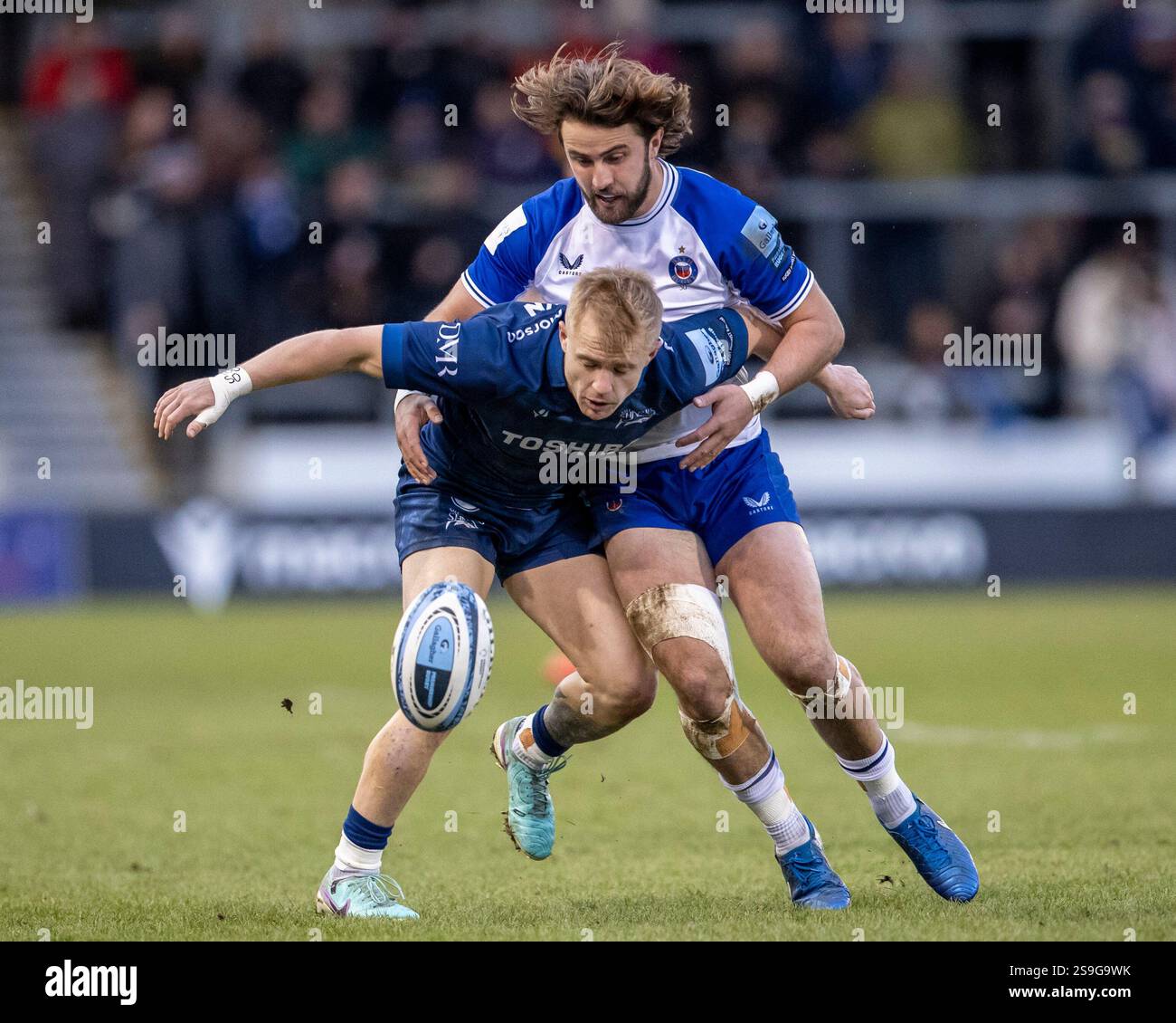 Salford, Lancashire, UK. 26th January 2025; Salford Community Stadium ...
