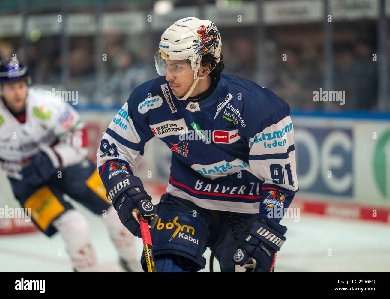 Michael Dal Colle (Iserlohn Roosters, #91) Iserlohn Roosters - Eisbären ...