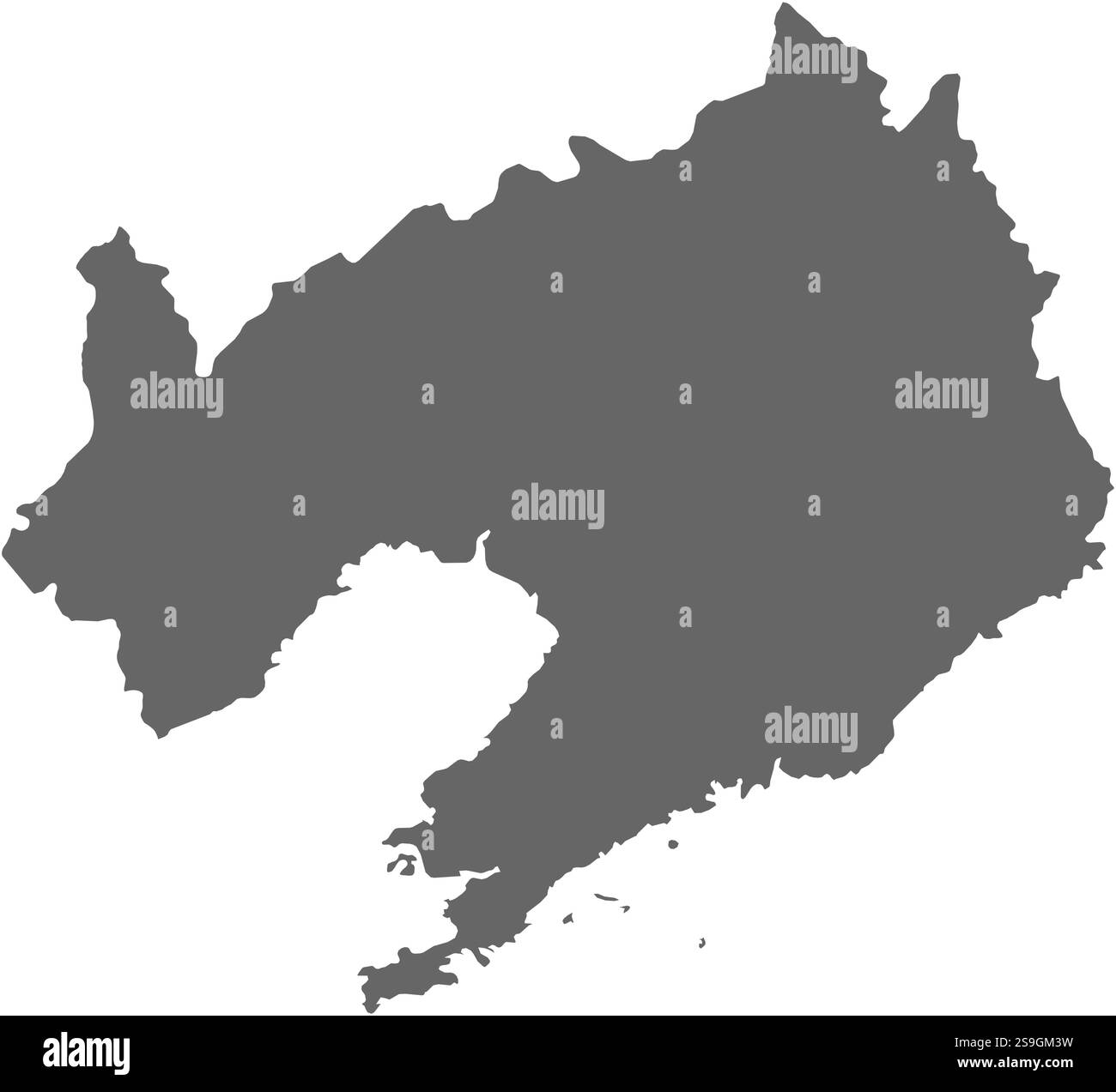 Map of Liaoning, a province of China Stock Vector Image & Art - Alamy