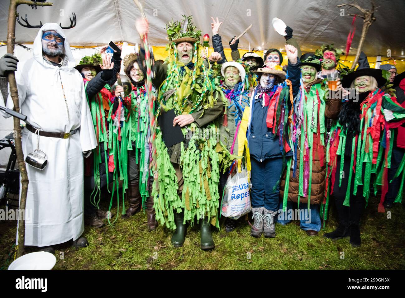 Fancy dress at the green man festival hi-res stock photography and images -  Alamy