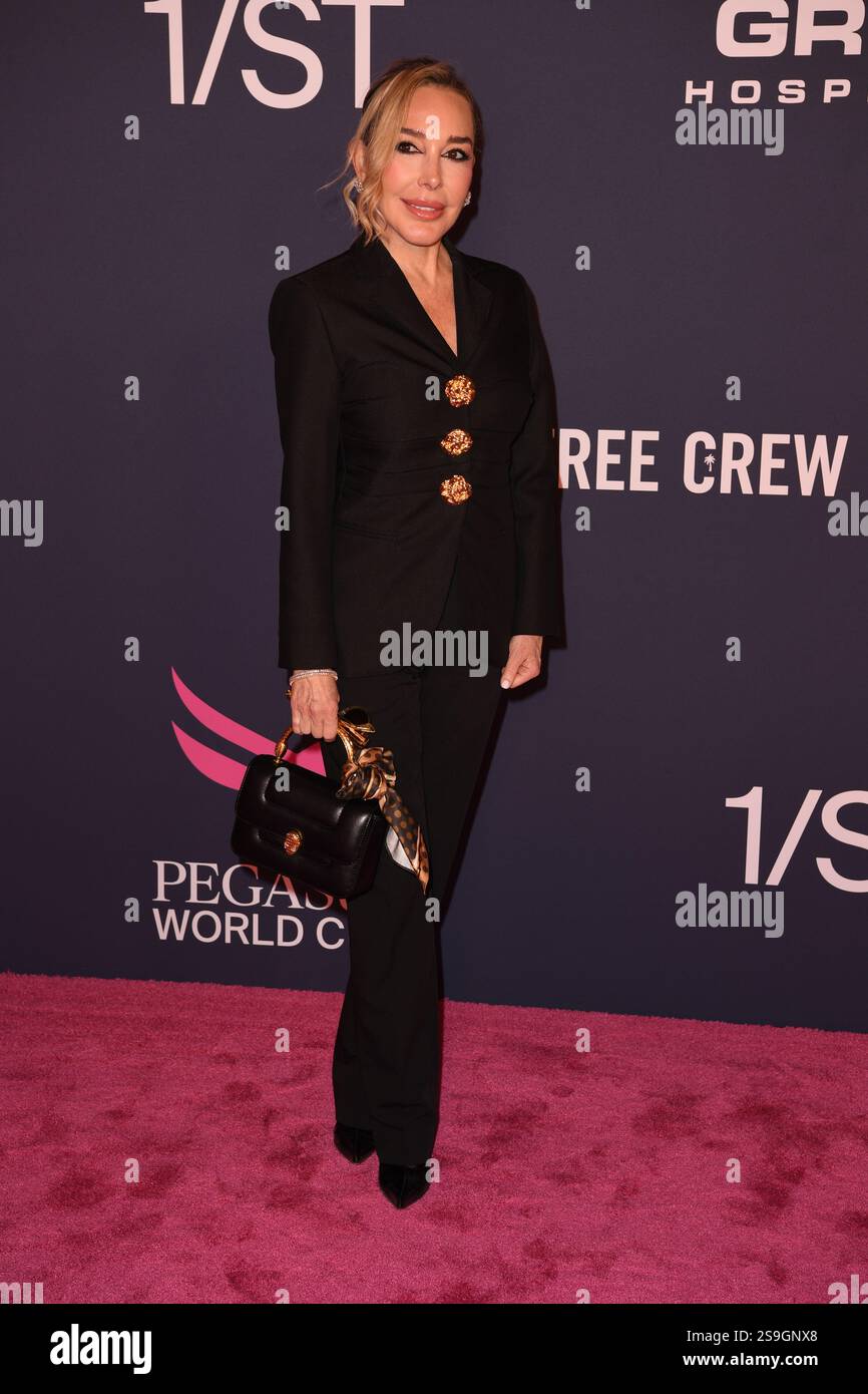 January Patton HALLANDALE, FL - JANUARY 25: Marysol Patton attends Pegasus World Cup ...