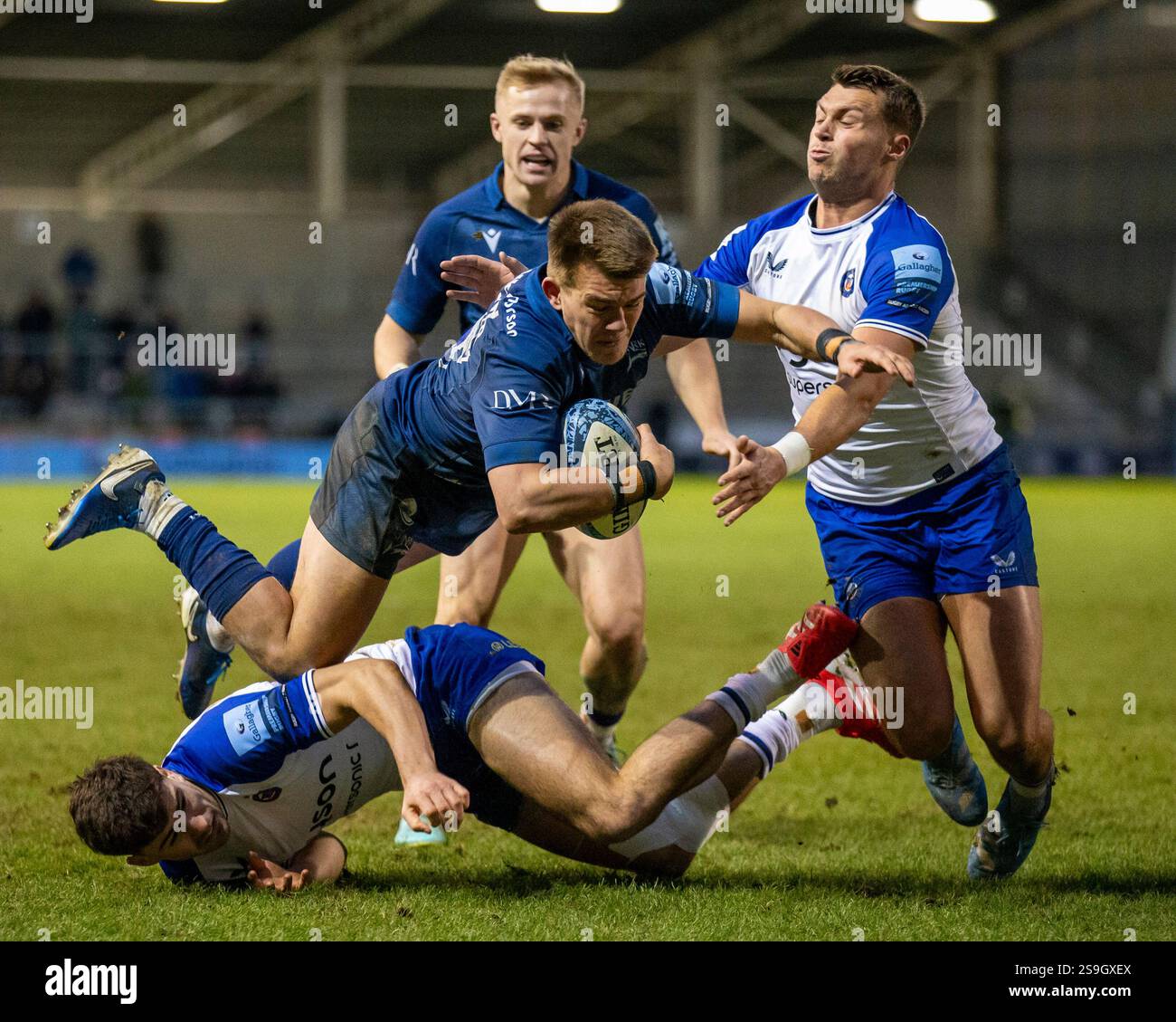 Salford, Lancashire, UK. 26th January 2025; Salford Community Stadium ...