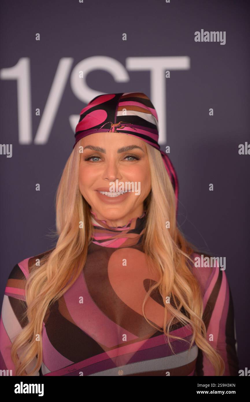 HALLANDALE BEACH, FLORIDA - JANUARY 25: Alexia Nepola attends Pegasus World Cup 2025 at Gulfstream Park on January 25, 2025 in Hallandale Beach, Florida.  Credit: MPI10 / MediaPunch Credit: MediaPunch Inc/Alamy Live News Stock Photo