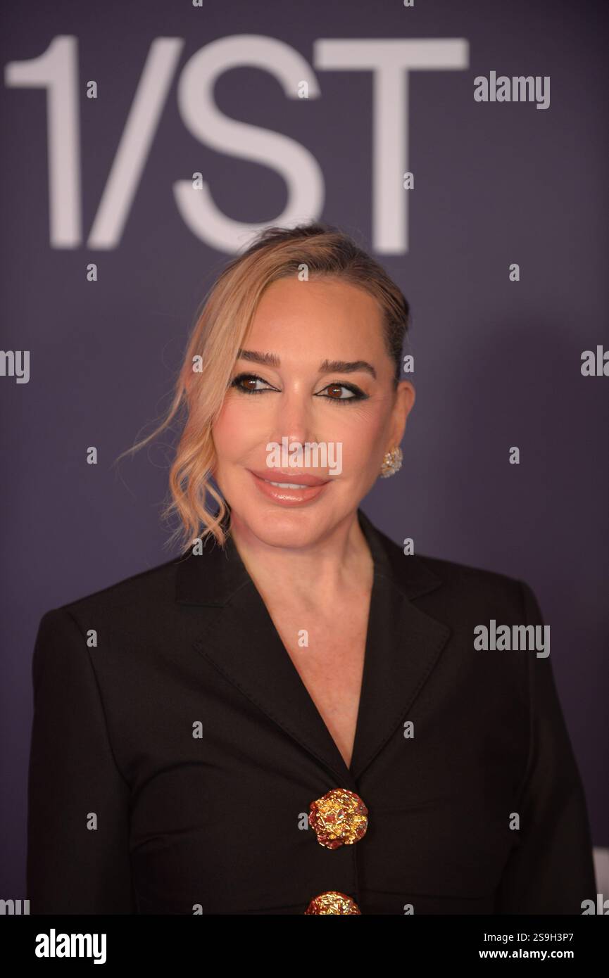 HALLANDALE BEACH, FLORIDA - JANUARY 25: Marysol Patton attends Pegasus World Cup 2025 at Gulfstream Park on January 25, 2025 in Hallandale Beach, Florida.  Credit: MPI10 / MediaPunch Credit: MediaPunch Inc/Alamy Live News Stock Photo