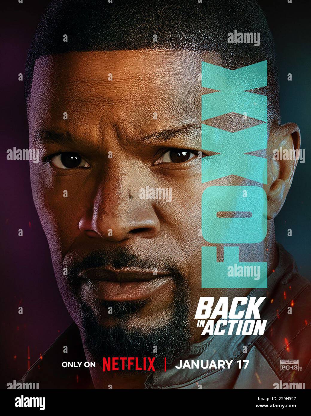 Back in Action (2025)Poster art Jamie Foxx *Filmstill Editorial Use
