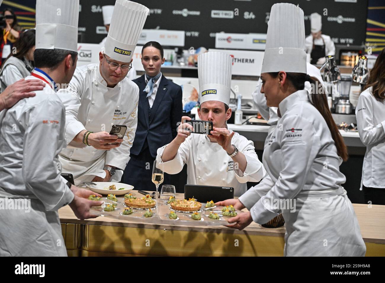 Bocuse D Or Finale ahead of SIRHA in Lyon, France on January 26, 2025