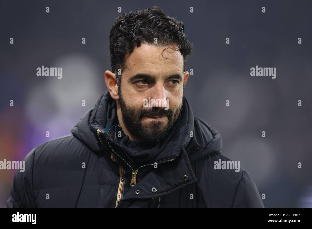 London, England, 26th January 2025. Ruben Amorim, Head Coach of Manchester United during the Premier League match at Craven Cottage, London. Picture credit should read: Paul Terry / Sportimage Credit: Sportimage Ltd/Alamy Live News Stock Photo