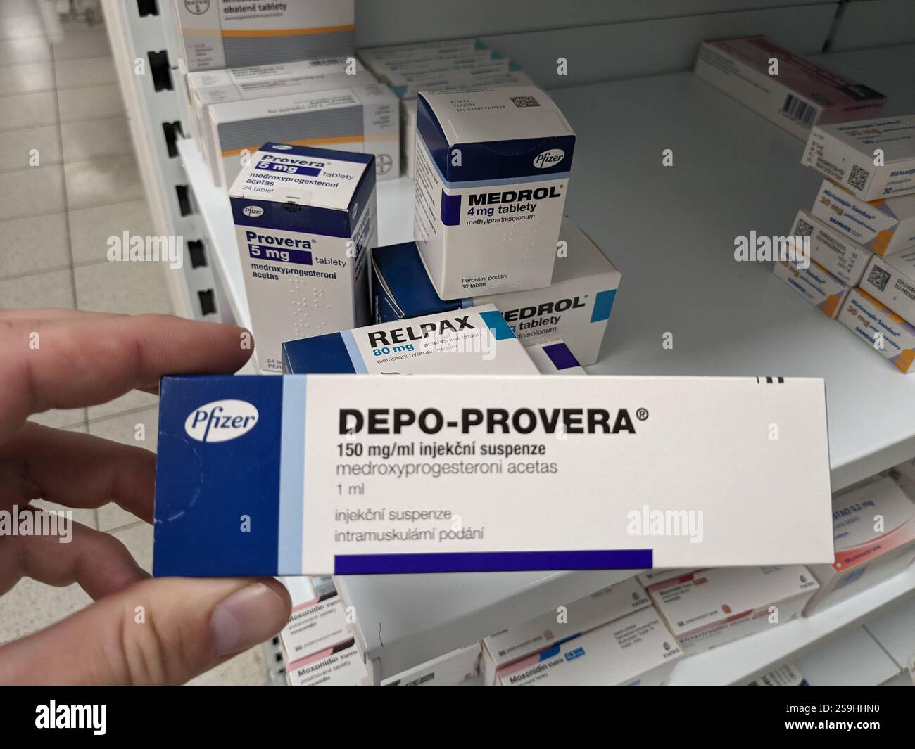 Injectable birth control hi-res stock photography and images - Alamy