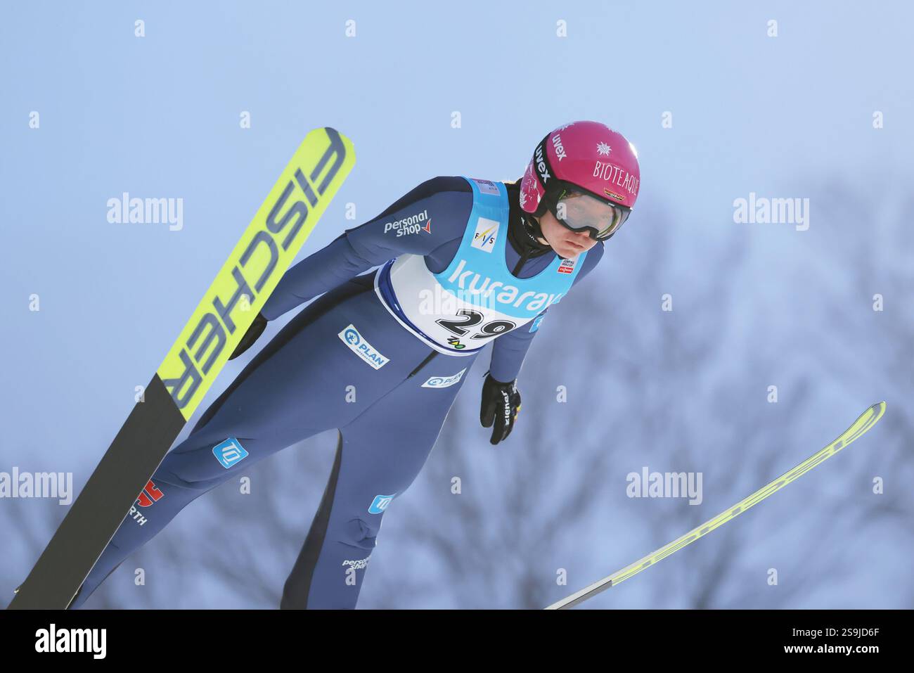 Agnes Reisch (GER), JANUARY 24, 2025 - Ski Jumping : FIS Ski Jumping ...