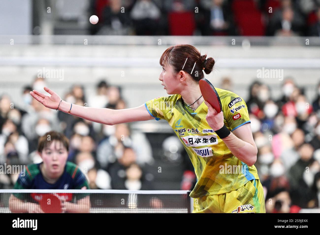Hina Hayata, JANUARY 25, 2025 - Table Tennis : All Japan Table Tennis ...