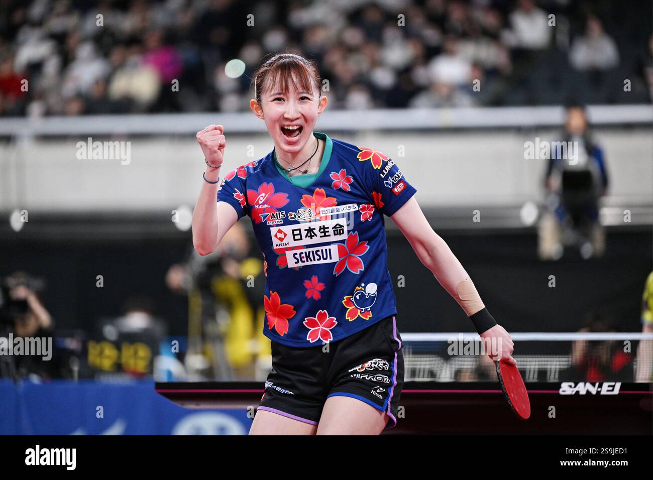 Hina Hayata, JANUARY 26, 2025 - Table Tennis : All Japan Table Tennis ...
