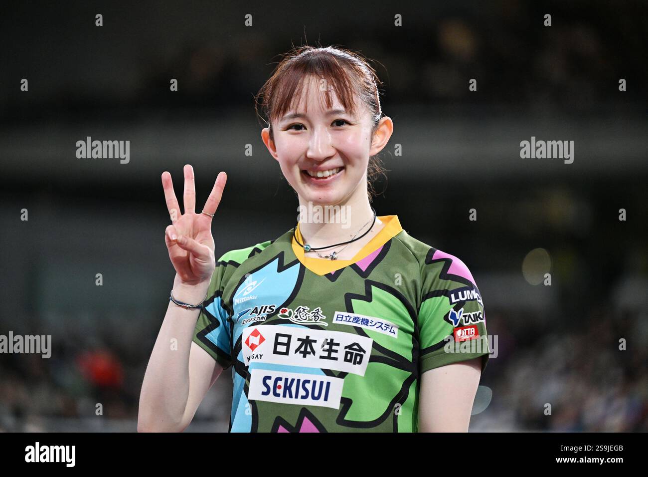 Hina Hayata, JANUARY 26, 2025 - Table Tennis : All Japan Table Tennis ...