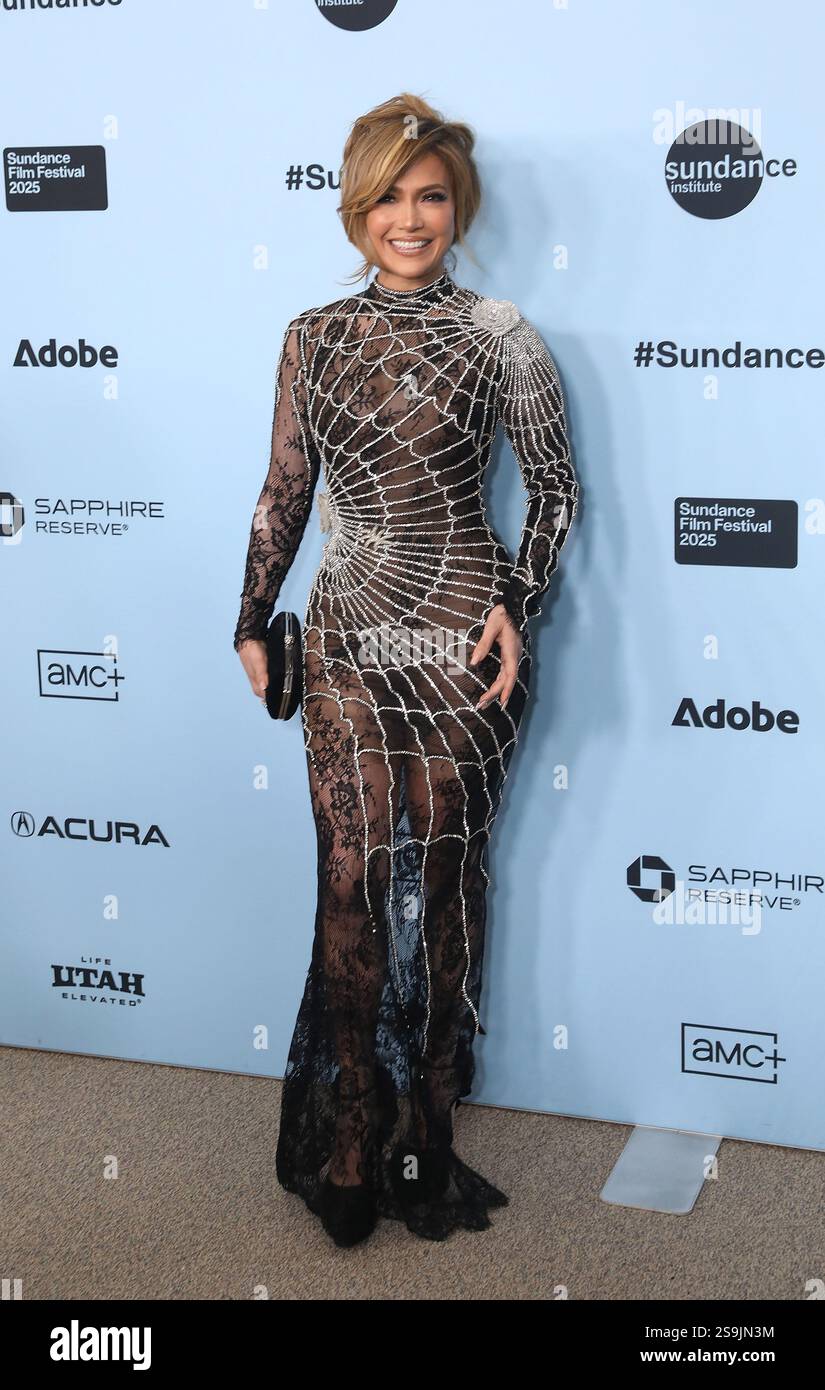 PARK CITY, UTAH JANUARY 26 Jennifer Lopez attends the "Kiss Of The