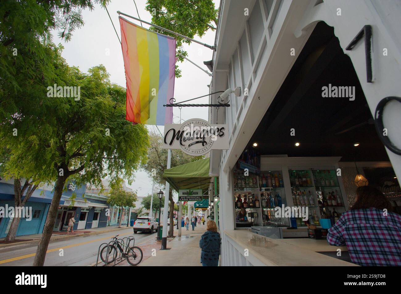 Editorial Use Only January 20, 2025, Key West, Florida, USA. Sign for ...