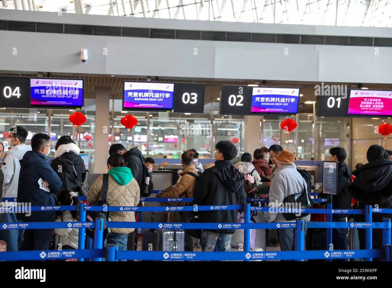 Passengers Are Seen At Shanghai Airport In Shanghai China 24 January passengers-are-seen-at-shanghai-airport-in-shanghai-china-24-january