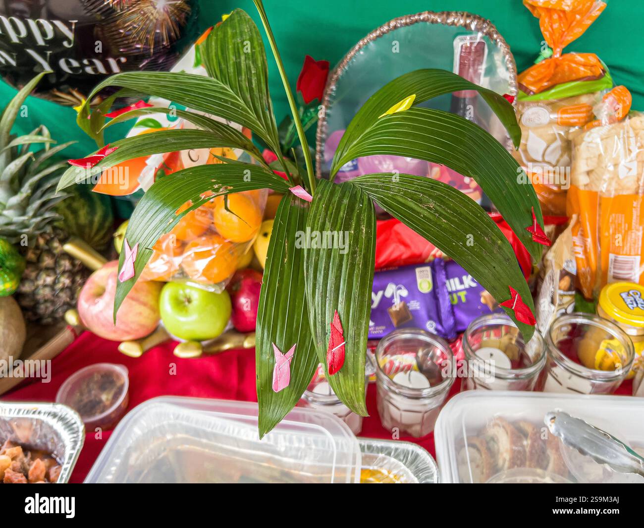 Christmas and New Year superstitions in the Philippines - Smartphone Captured Stock Image