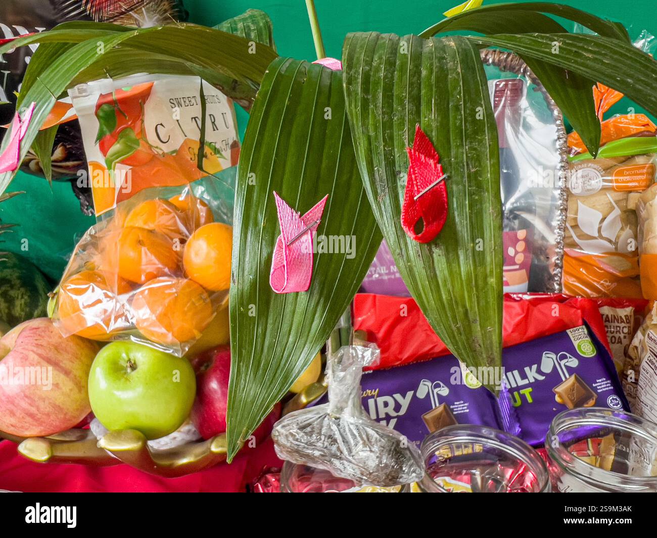 Christmas and New Year superstitions in the Philippines - Smartphone Captured Stock Image