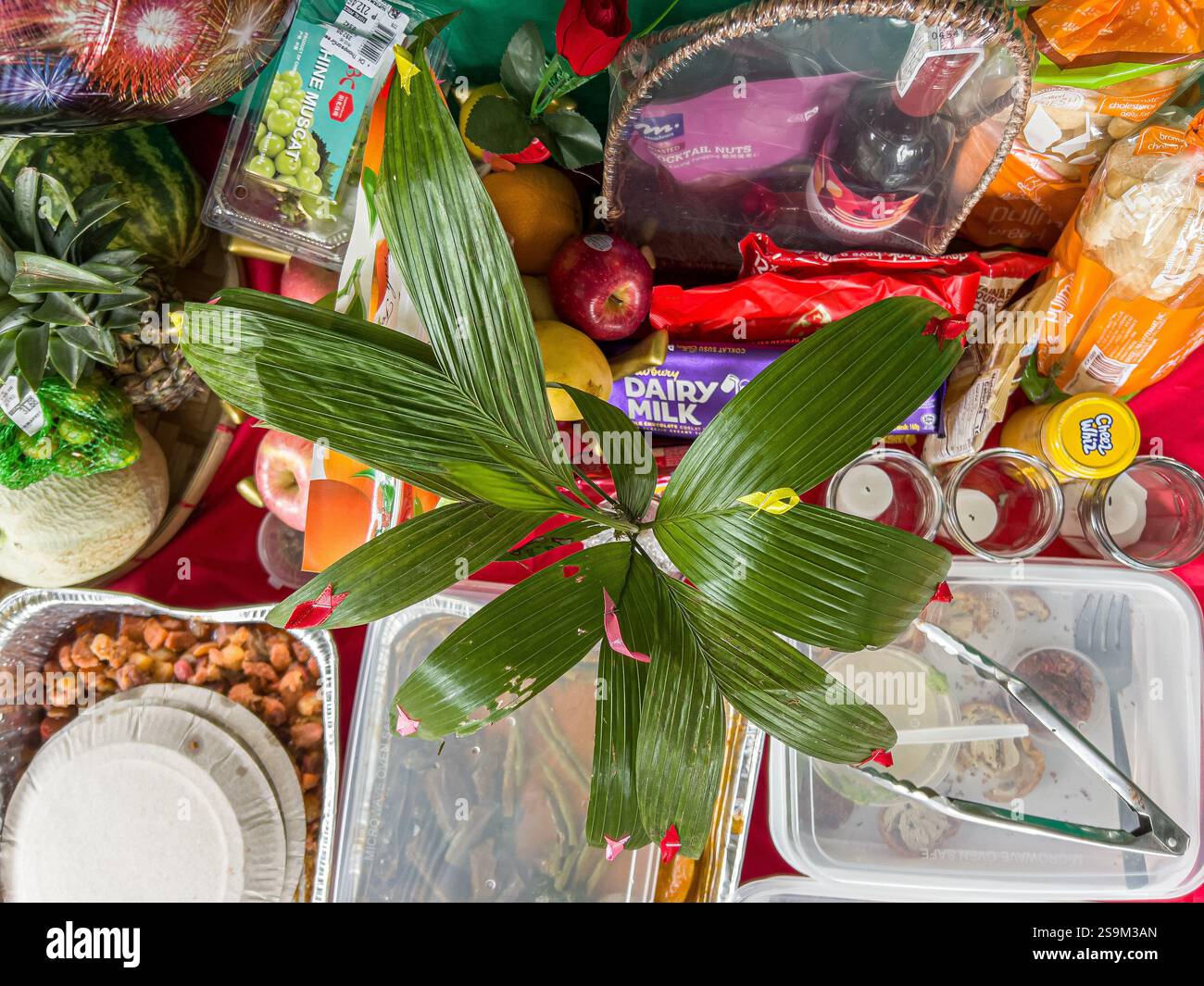 Christmas and New Year superstitions in the Philippines - Smartphone Captured Stock Image