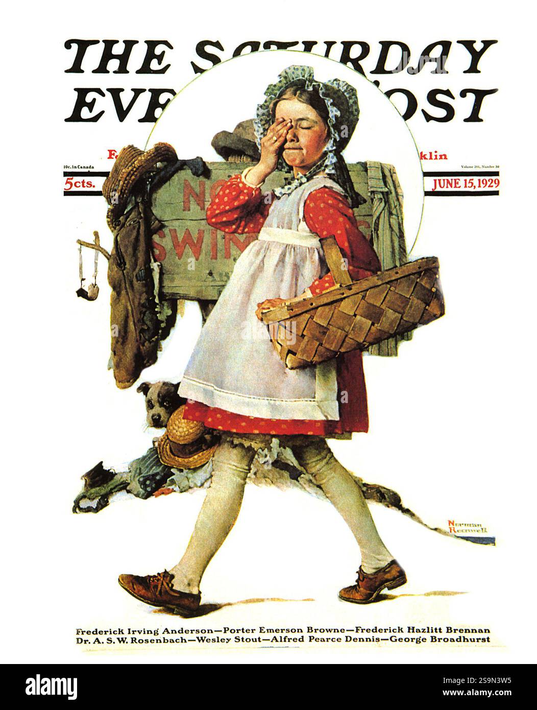 1929, June 15, Saturday Evening Post Cover featuring Norman
