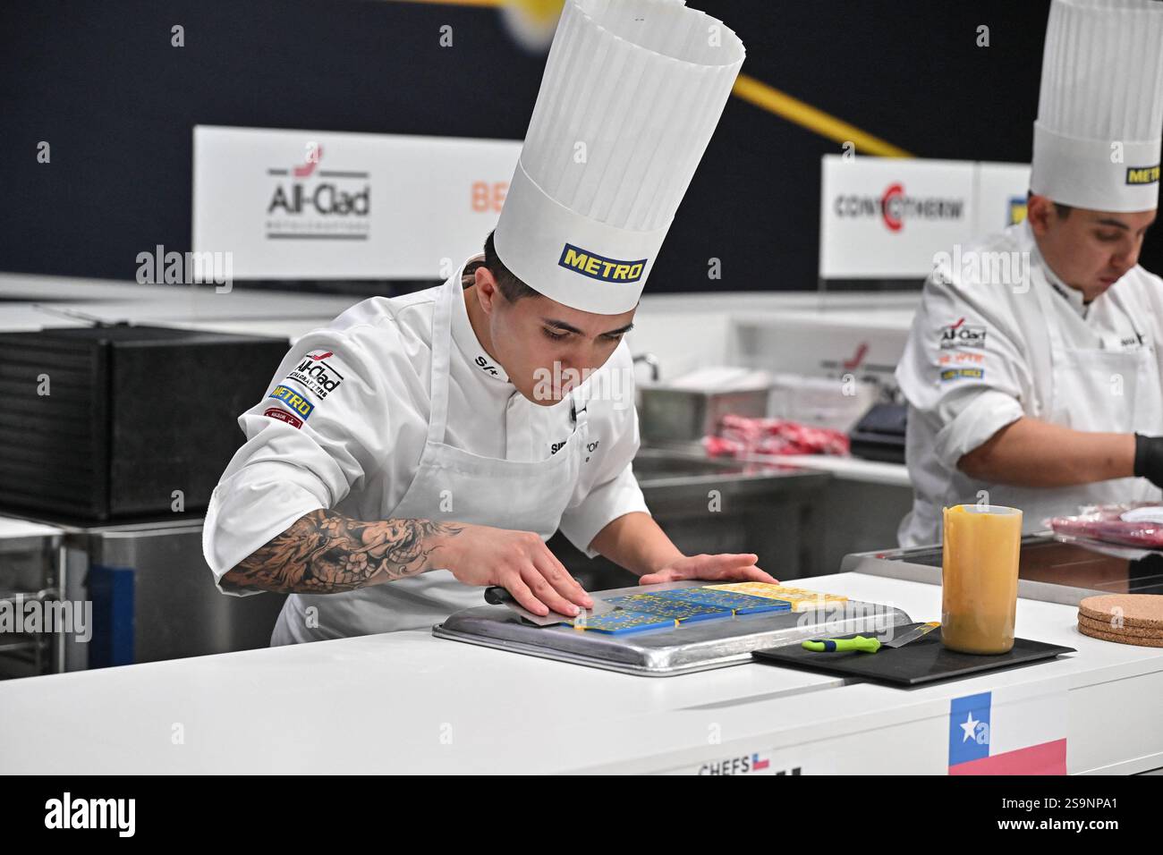 Team Chile attending the Bocuse D Or Finale ahead of SIRHA in Lyon