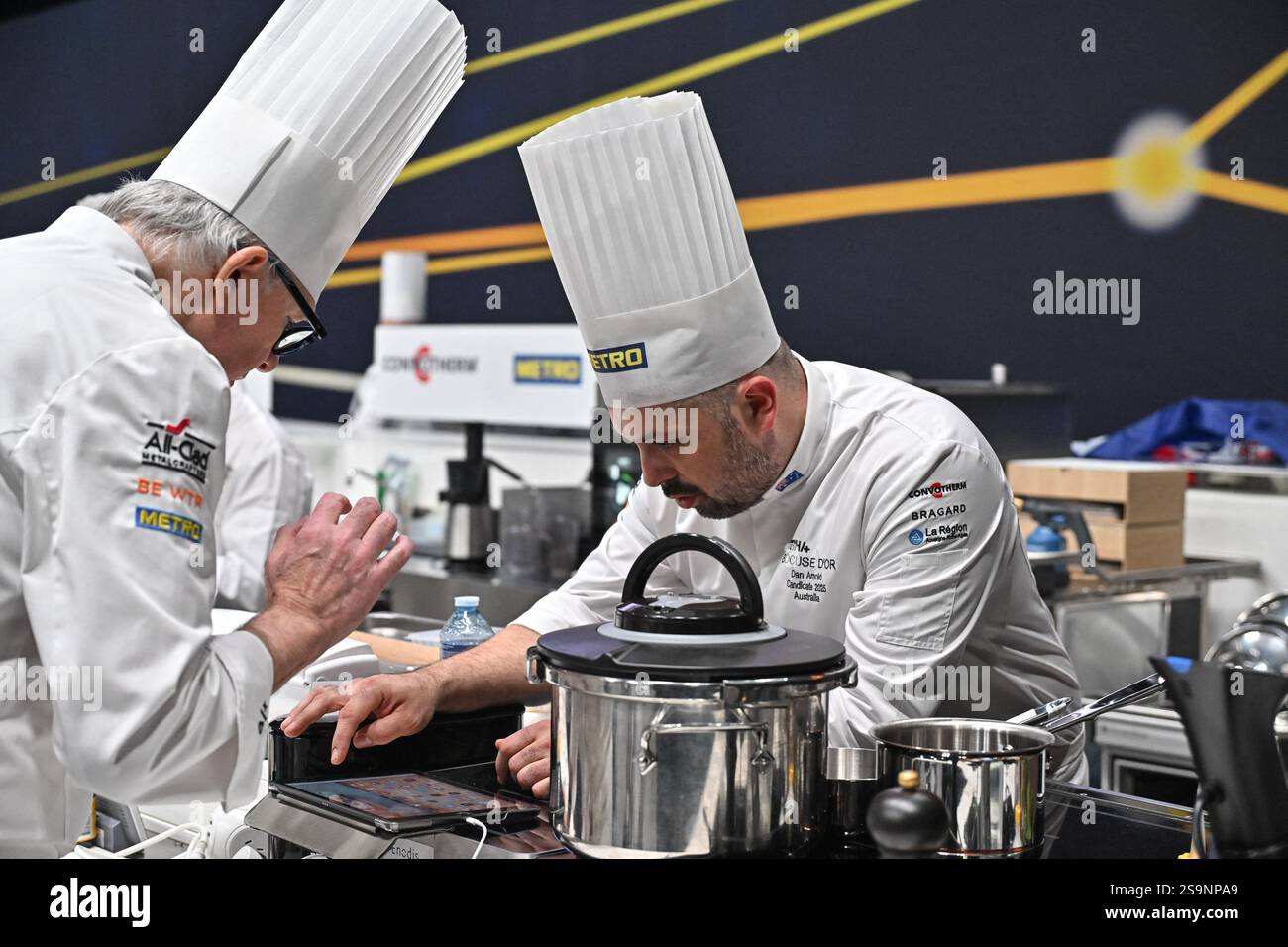 Team Australia attending the Bocuse D Or Finale ahead of SIRHA in Lyon