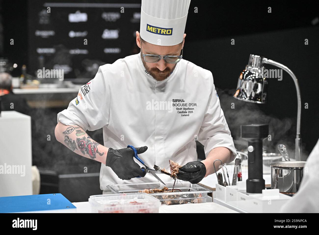 Team Iceland attending the Bocuse D Or Finale ahead of SIRHA in Lyon