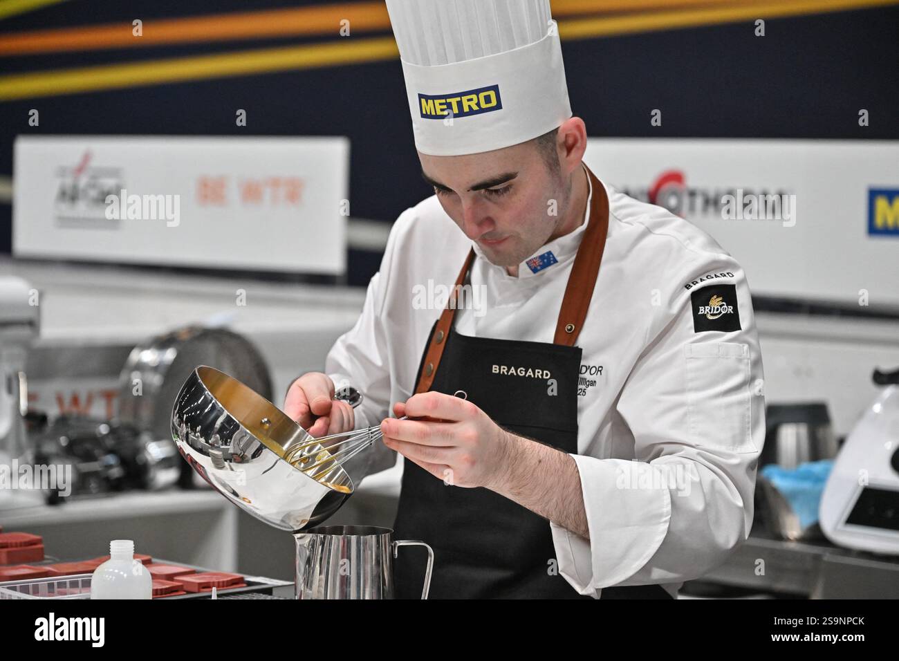 Team Australia attending the Bocuse D Or Finale ahead of SIRHA in Lyon