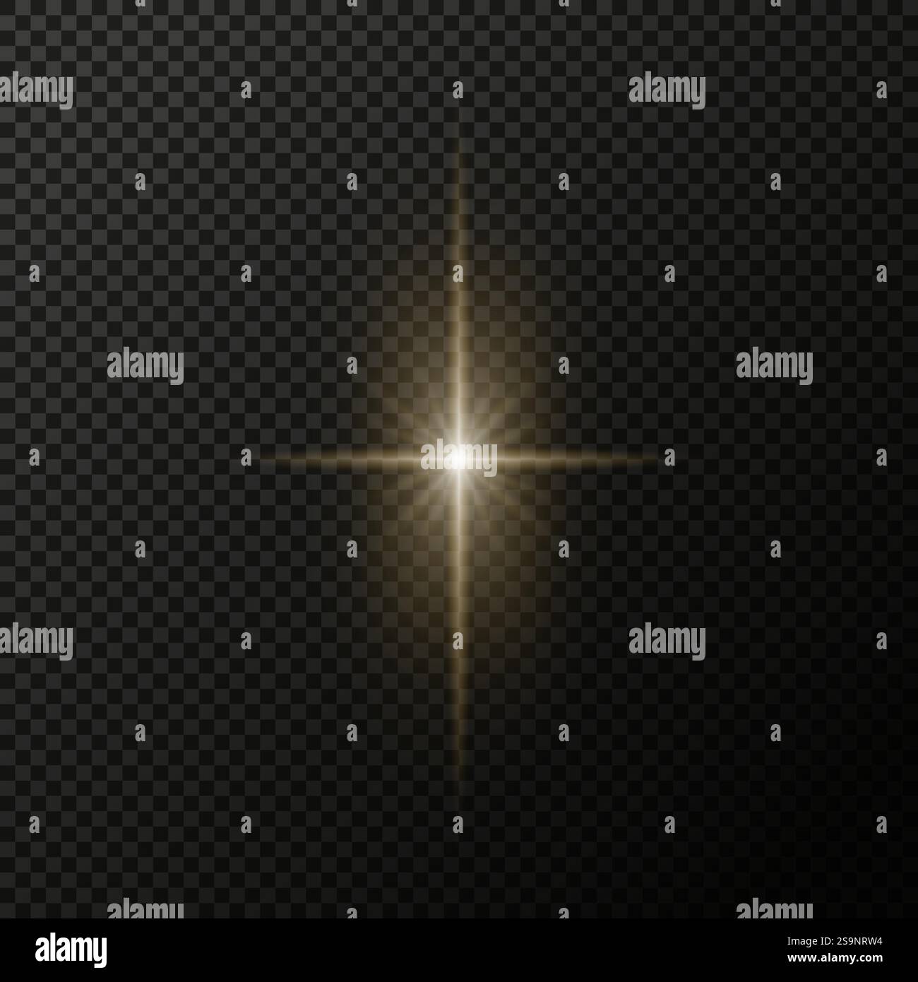 Star light effect isolated Stock Vector Image & Art - Alamy