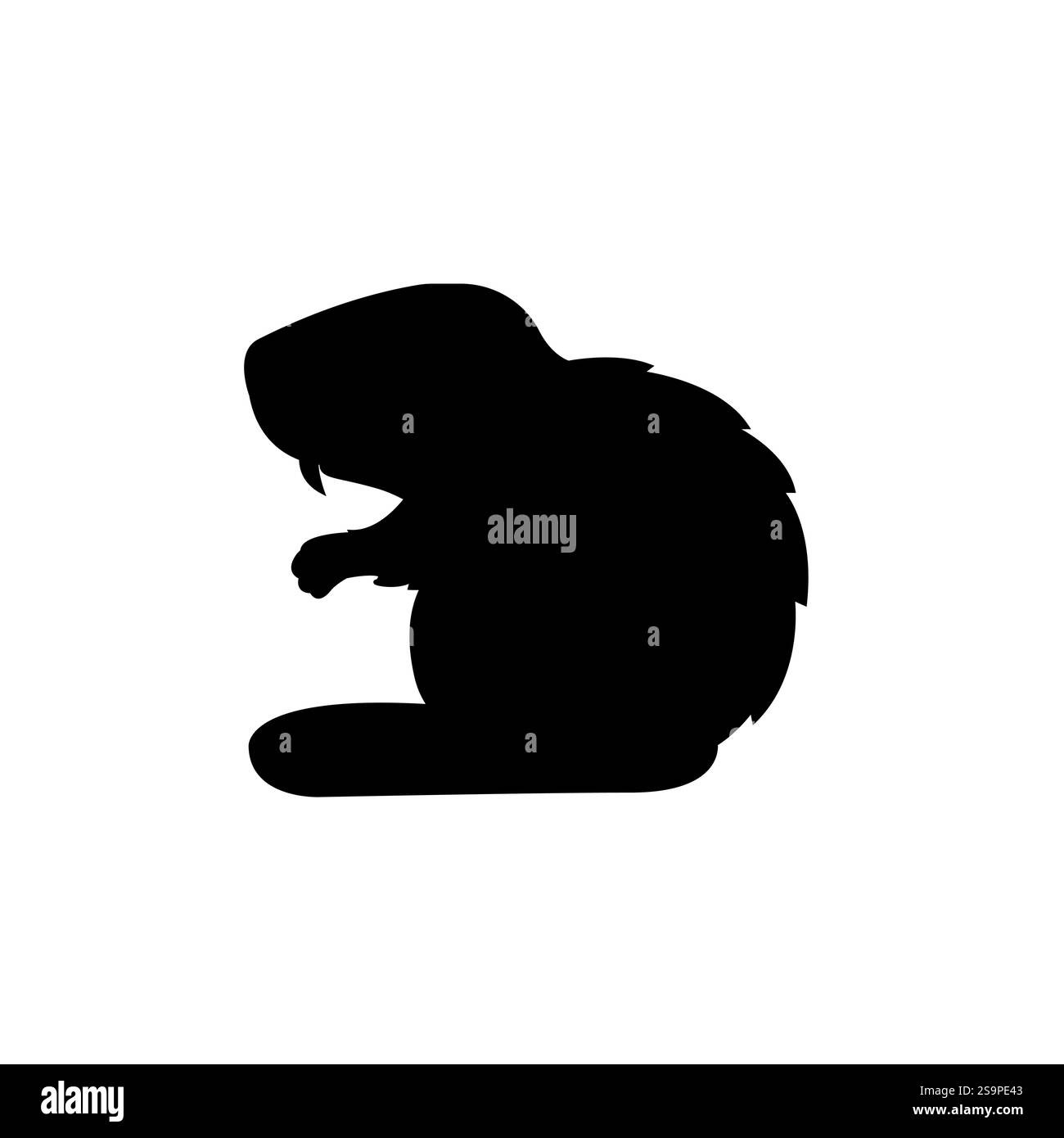 beaver emoji symbol sign icon vector illustration Stock Vector Image ...