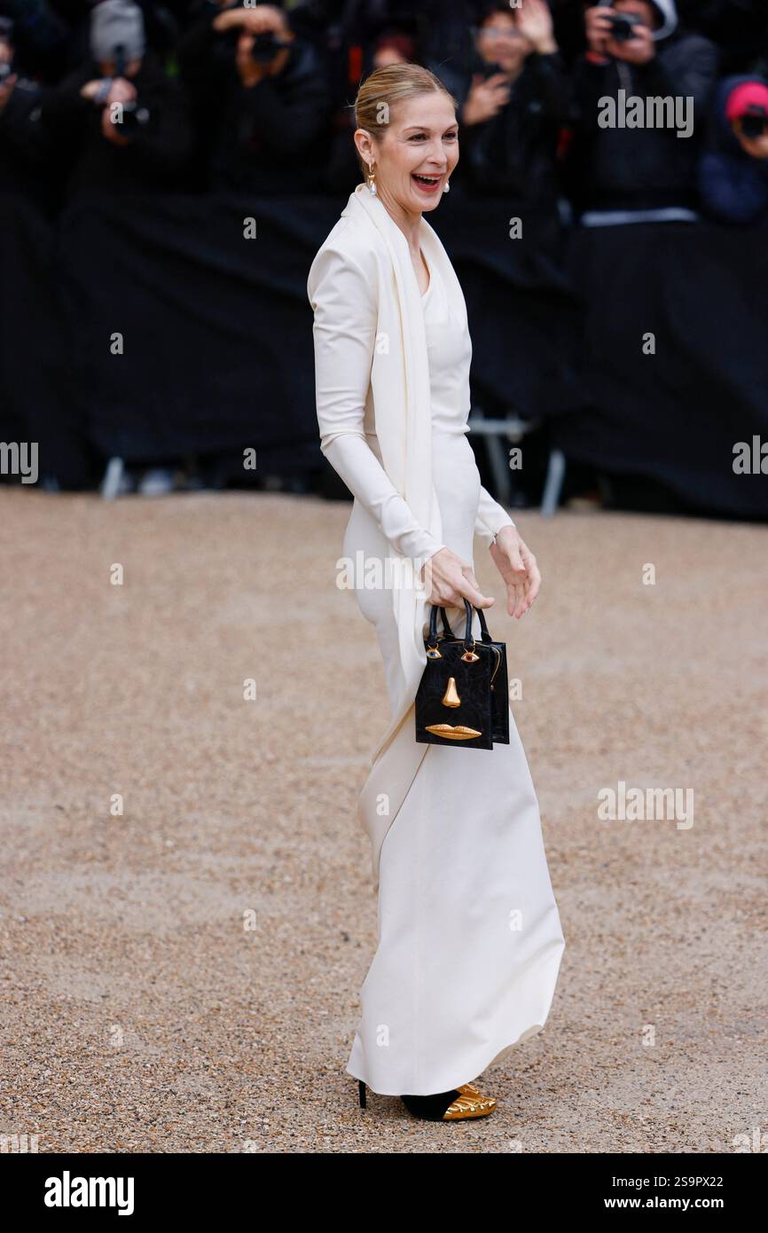 Kelly Rutherford 2025 Paris, France. 27th Jan, 2025. Kelly Rutherford arrives to Schiaparelli ...