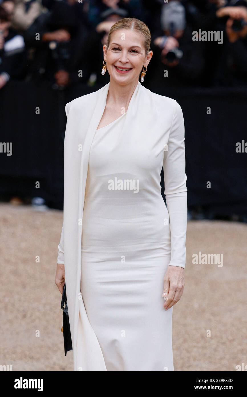 Kelly Rutherford 2025 Paris, France. 27th Jan, 2025. Kelly Rutherford arrives to Schiaparelli ...