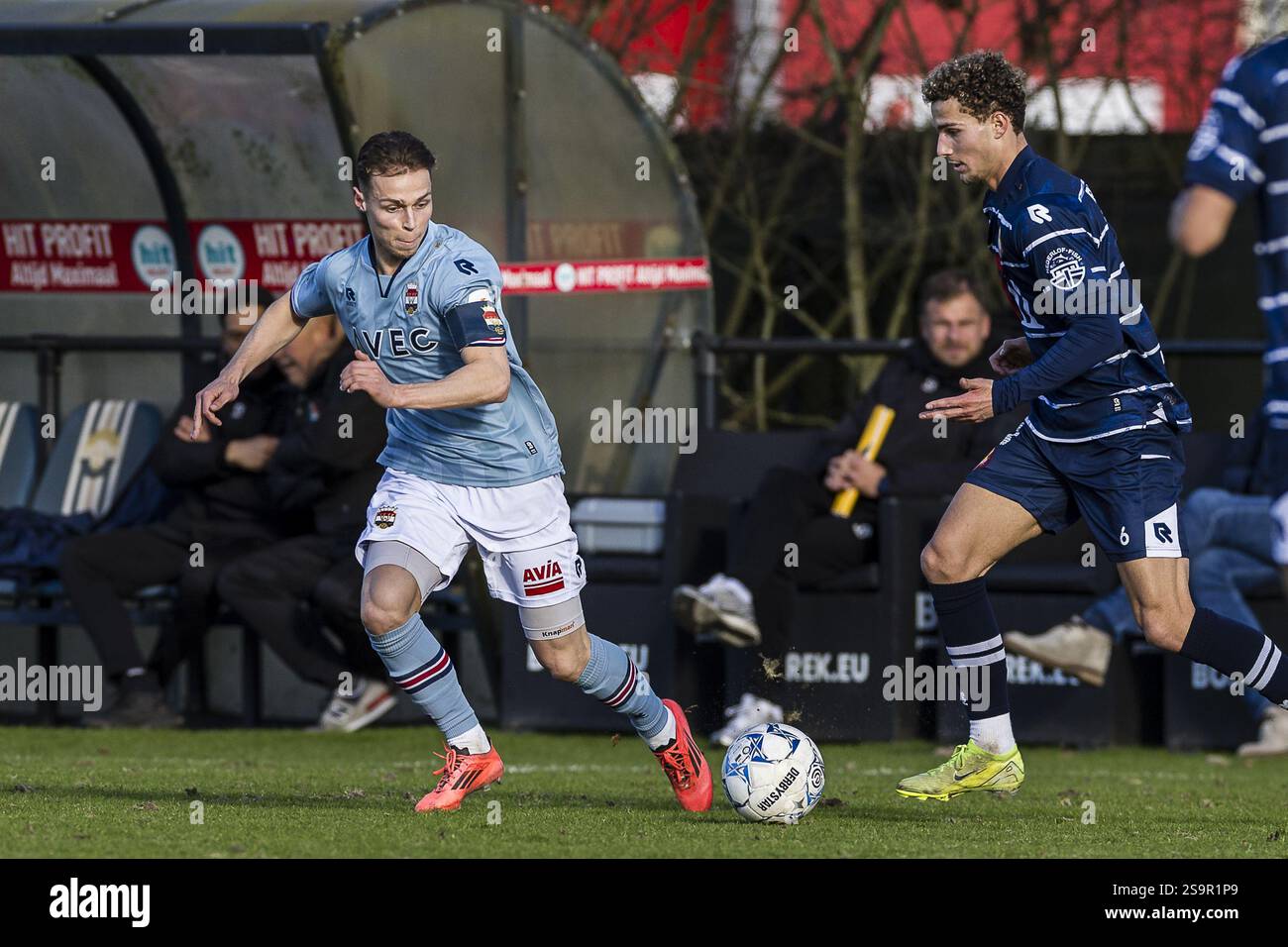 TILBURG, 27012025. Koning Willem II stadium. Eredivisie voetbal