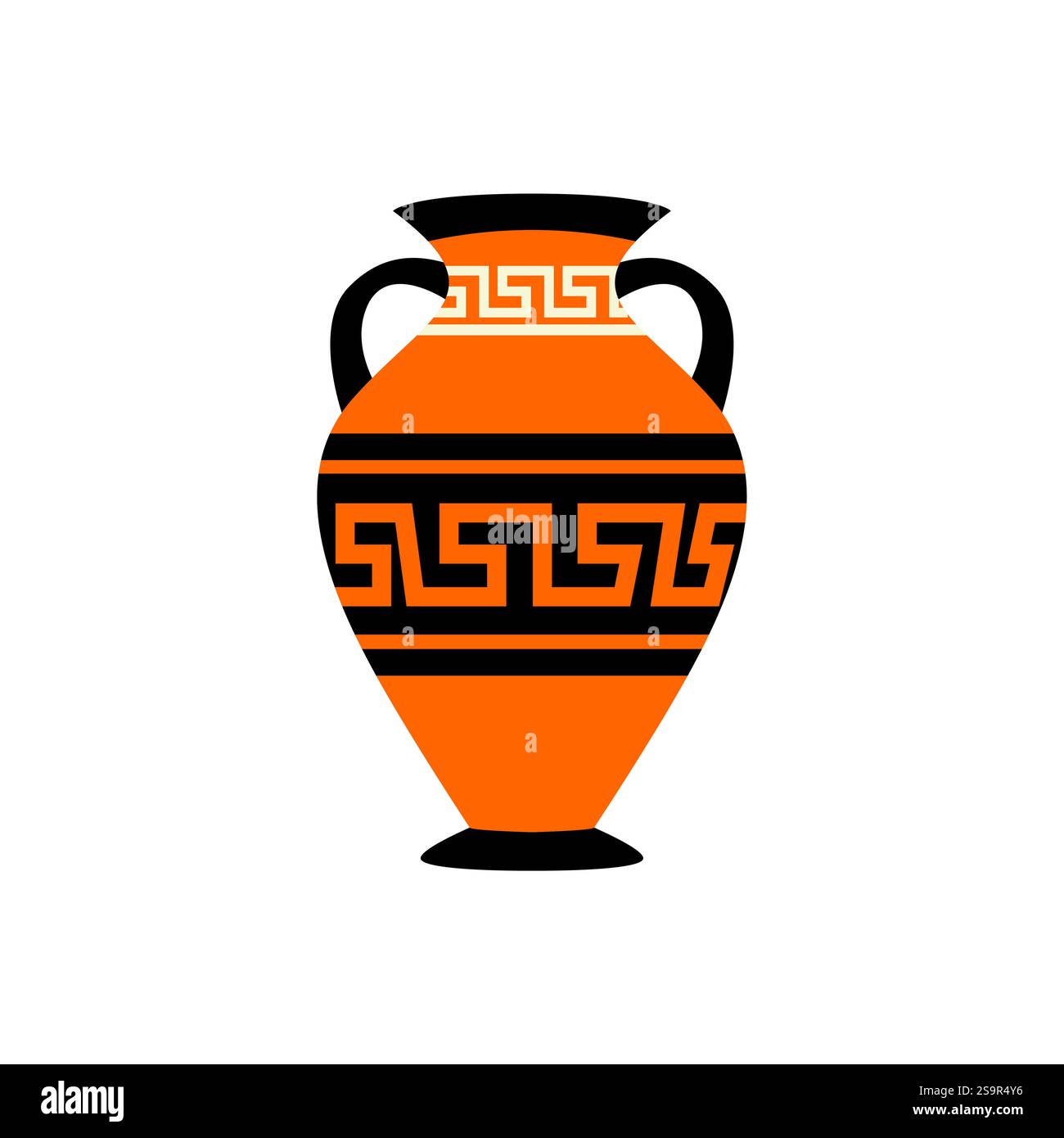 Amphora vase ceramic jar emoji vector illustration Stock Vector Image ...
