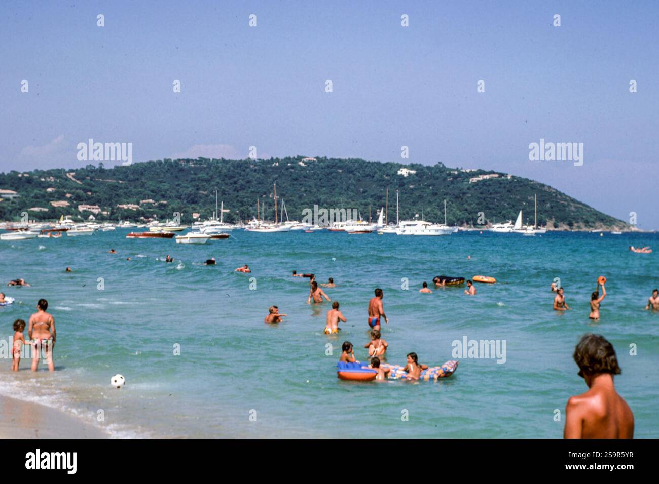 1970s france beach hi-res stock photography and images - Alamy