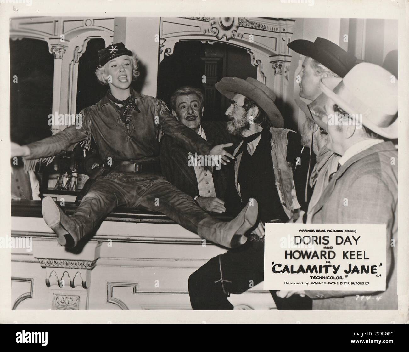 Calamity Jane (Warner Brothers, 1953).Starring Doris Day, Howard Keel ...