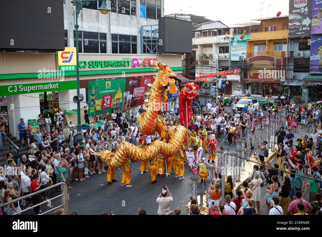 chinese new year bangkok dragon parade