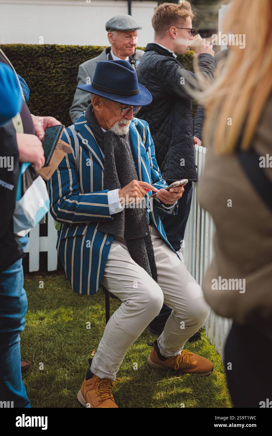 Goodwood 81st Members Meeting - Stock Image