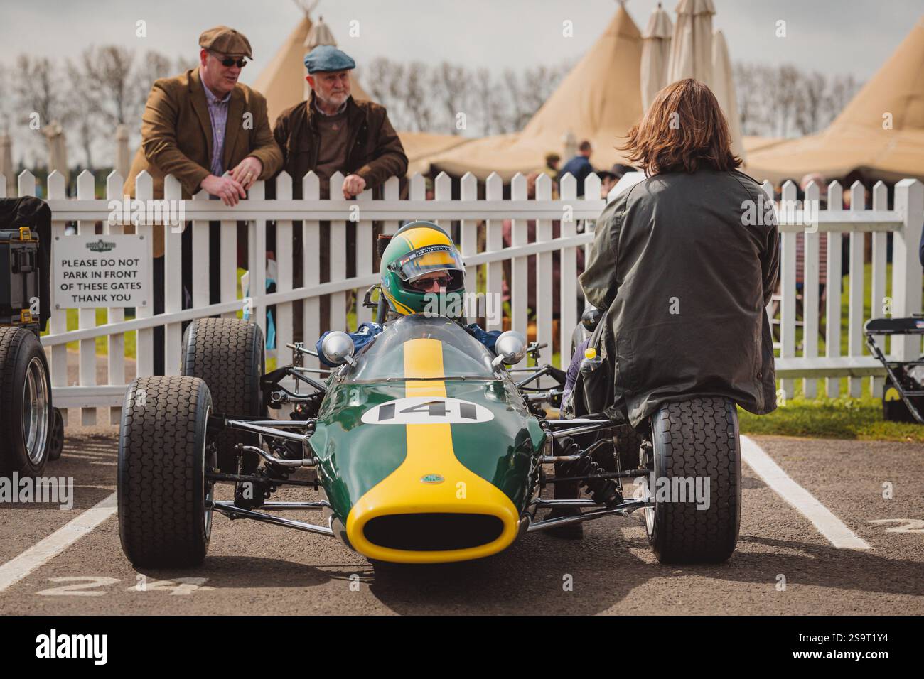 Goodwood 81st Members Meeting - Stock Image