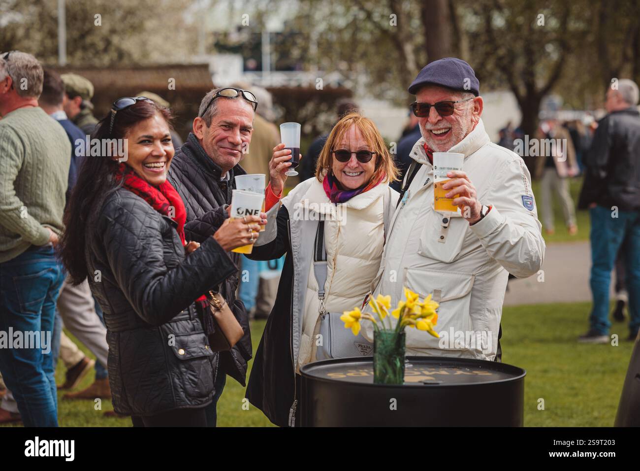 Goodwood 81st Members Meeting - Stock Image