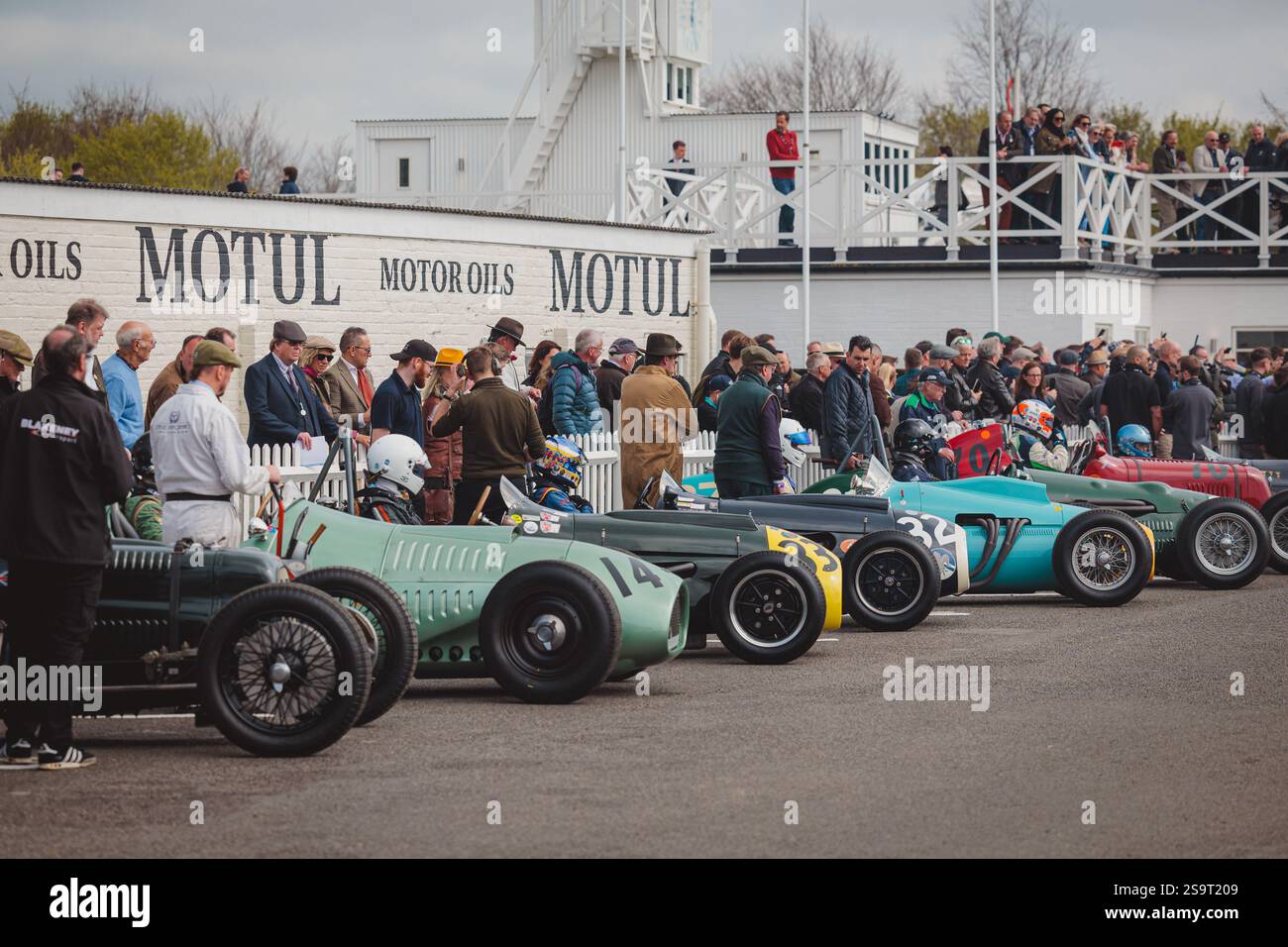 Goodwood 81st Members Meeting - Stock Image
