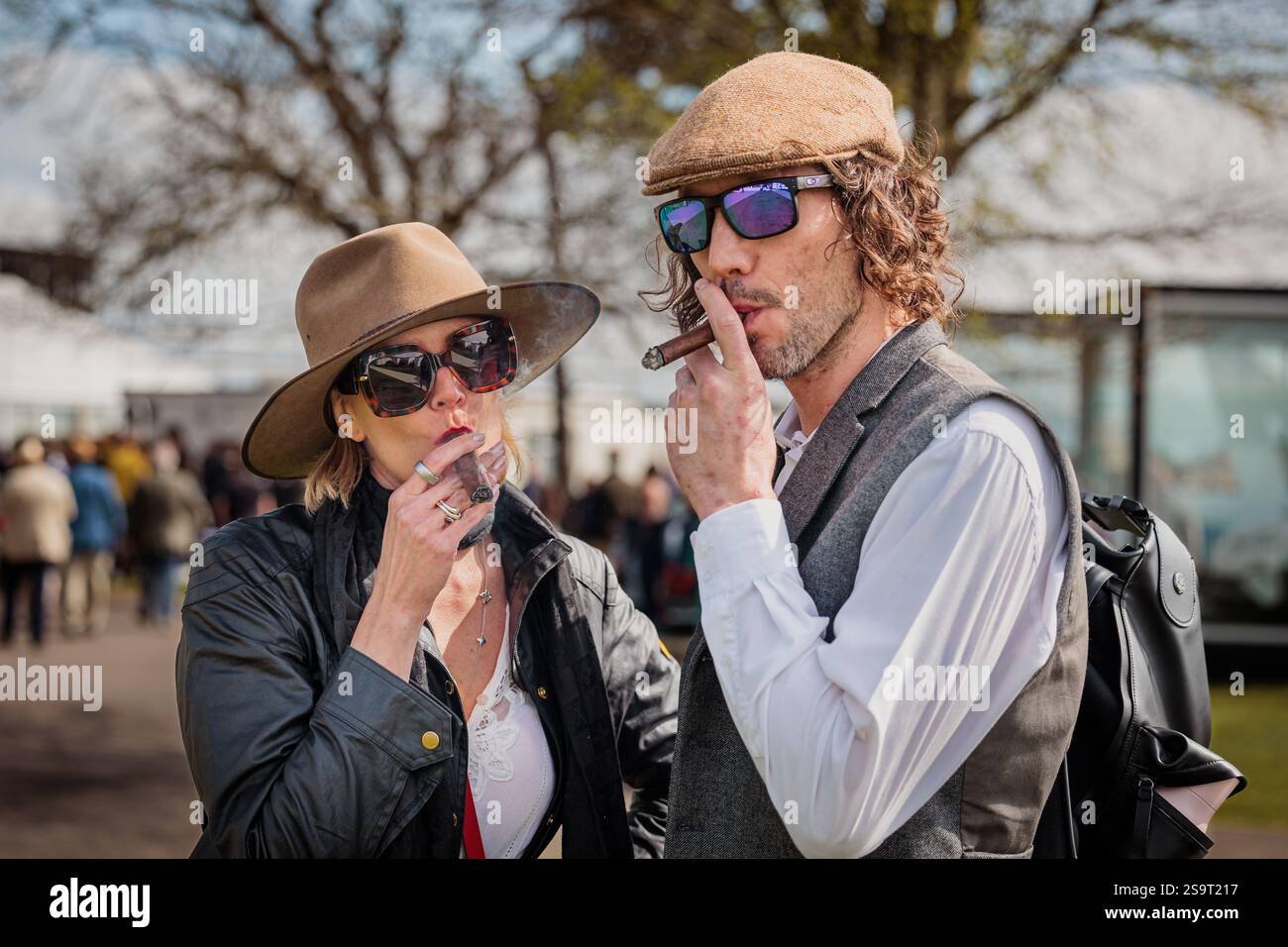 Goodwood 81st Members Meeting - Stock Image
